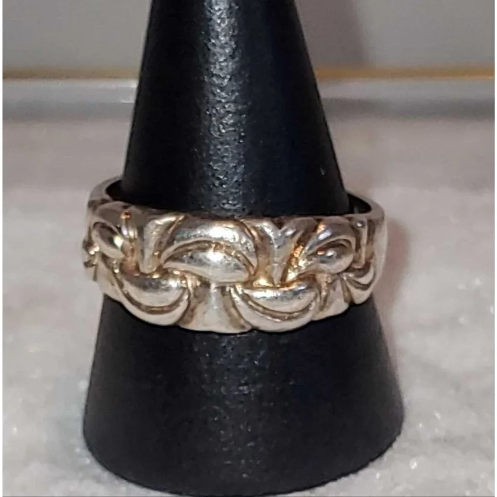 Vintage Turkey Designer Atasay Kuyumculuk 925 Silver Ring